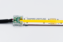 LED INSPIRATIONS Z3-CON-HW-PL-25 - 25FT Zeus 3 Plenum Hardwire Connector for Inspire V5 & LightLine COB