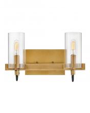 Hinkley 58062HB - Small Two Light Vanity